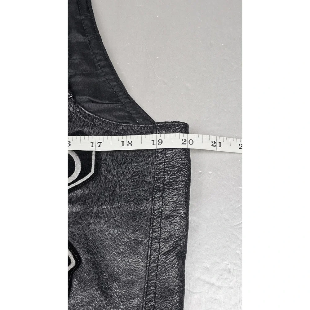 First Genuine Leather vintage harley